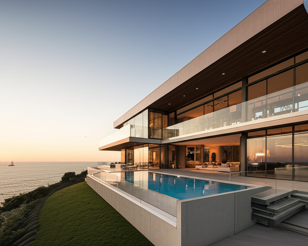Villa contemporaine de luxe - Construction neuve avec finitions d'exception et design architectural