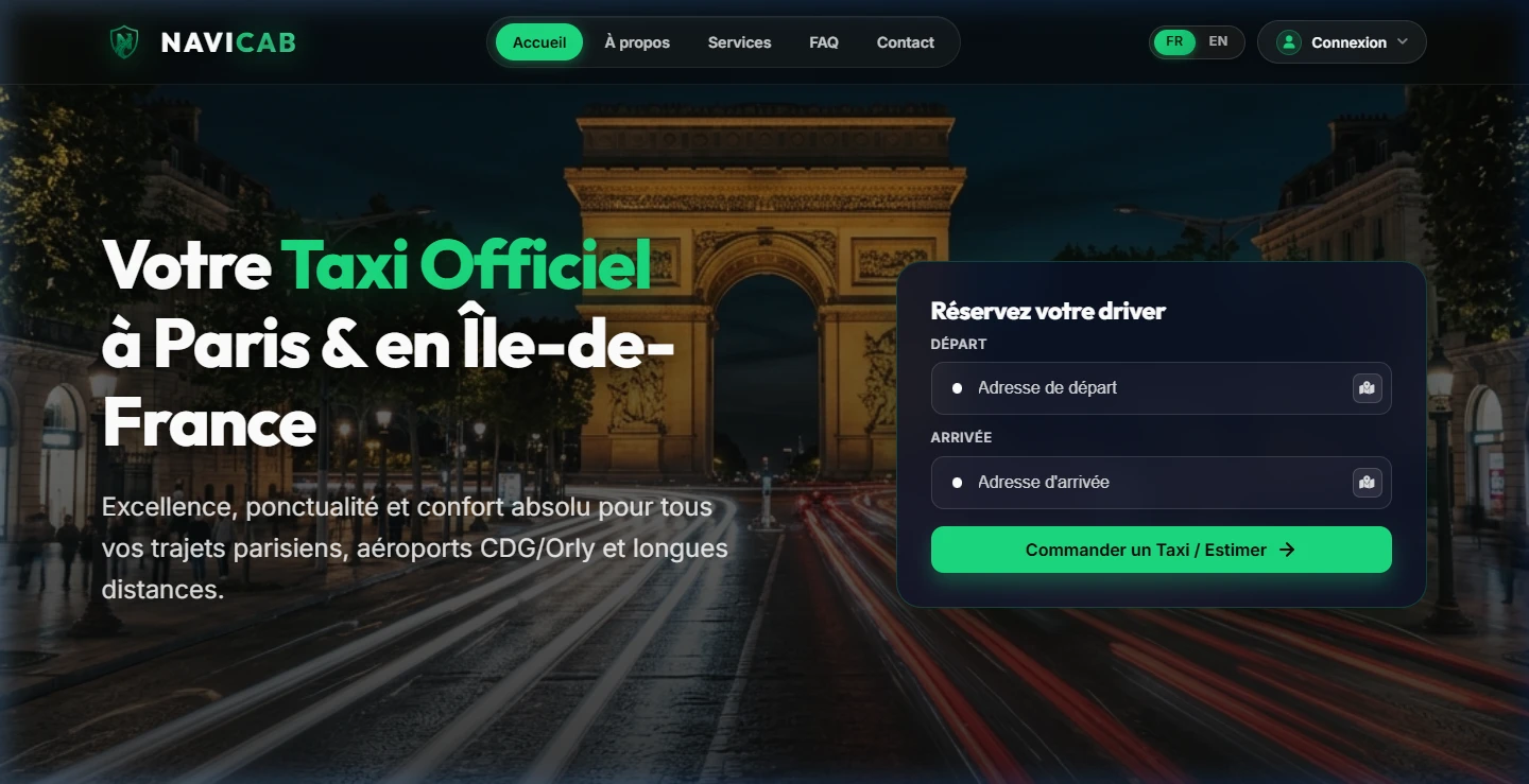 NaviCab - Plateforme SaaS de Dispatch Taxi