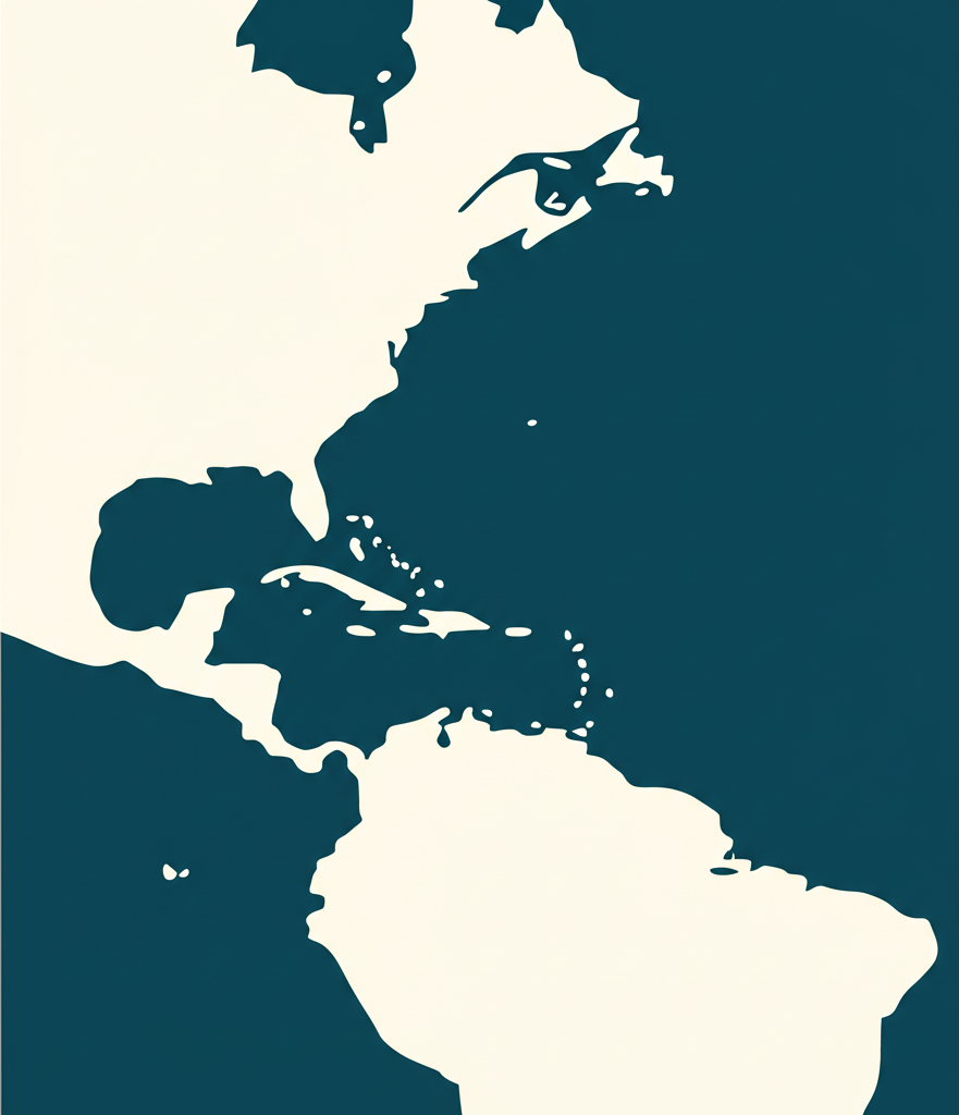Carte stylisée des zones d'intervention